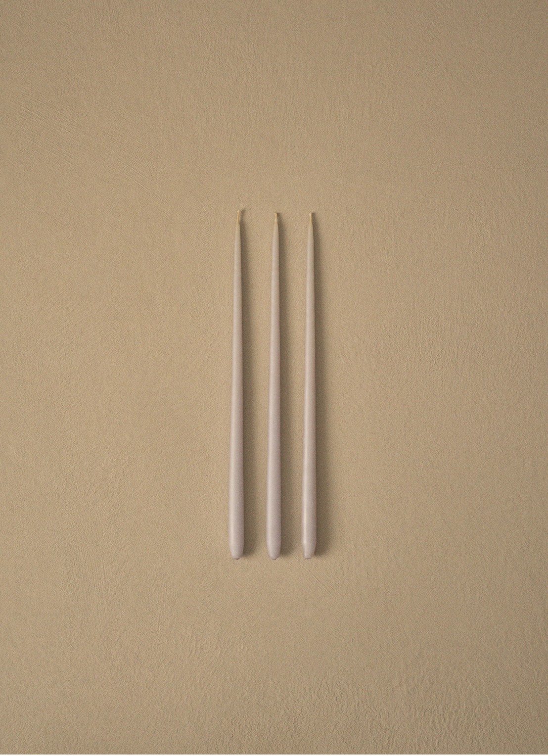 Stoff Nagel Stoff Nagel Ester & Erik kaars set van 6  - voorkant 2 paars