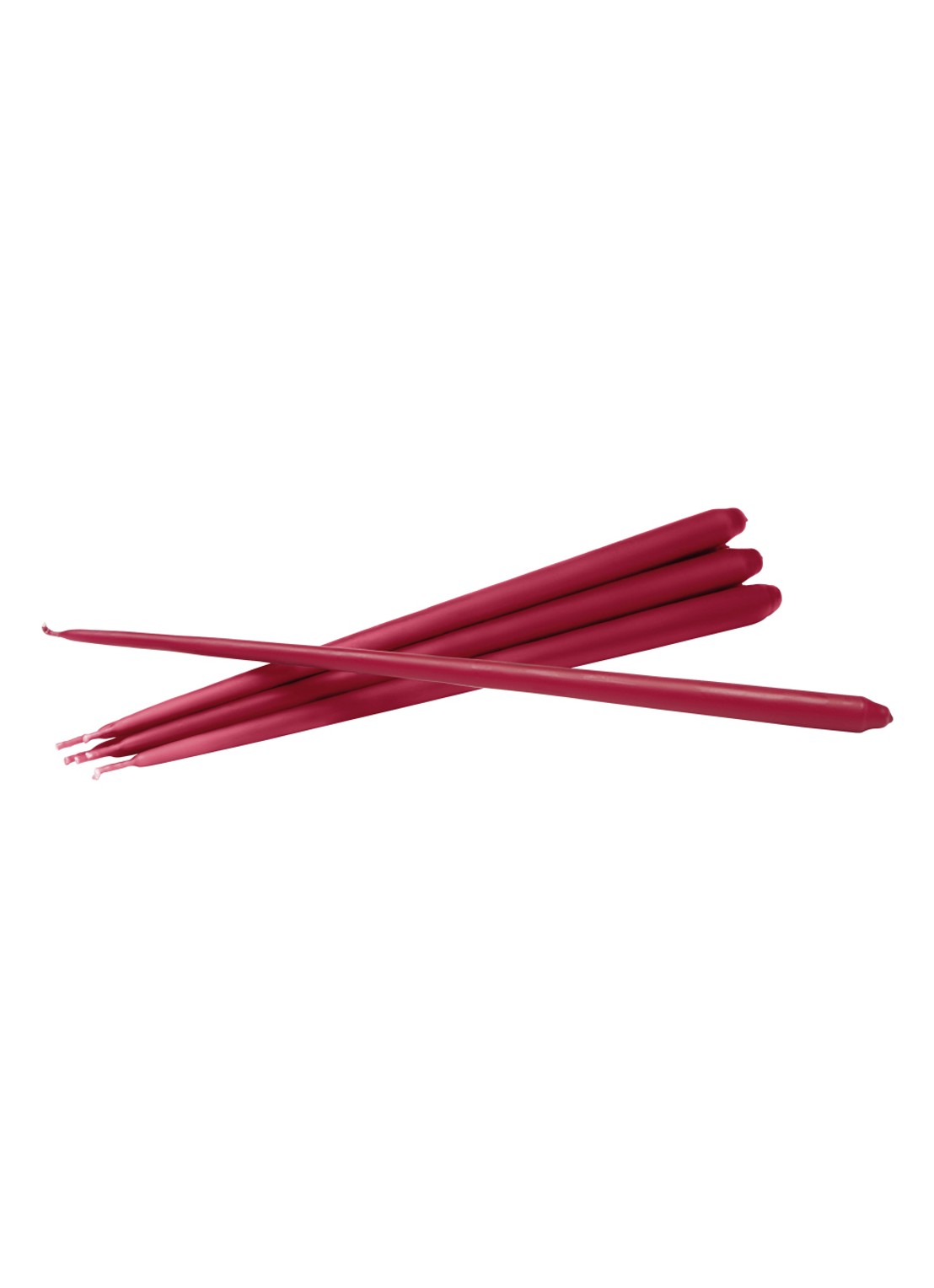 Stoff Nagel Stoff Nagel Ester & Erik kaars set van 6  - voorkant rood