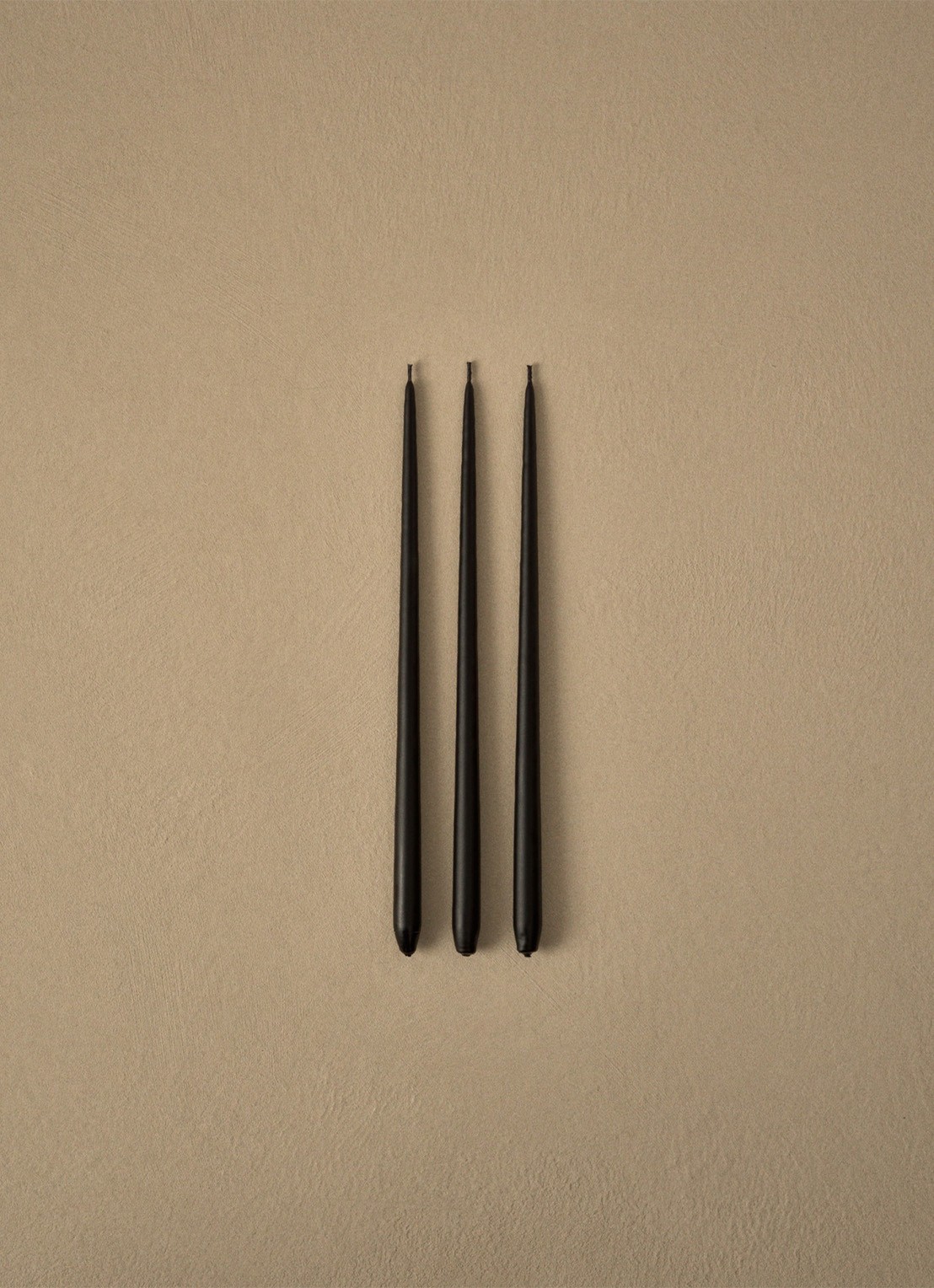 Stoff Nagel Stoff Nagel Ester & Erik kaars set van 6  - voorkant 2 zwart