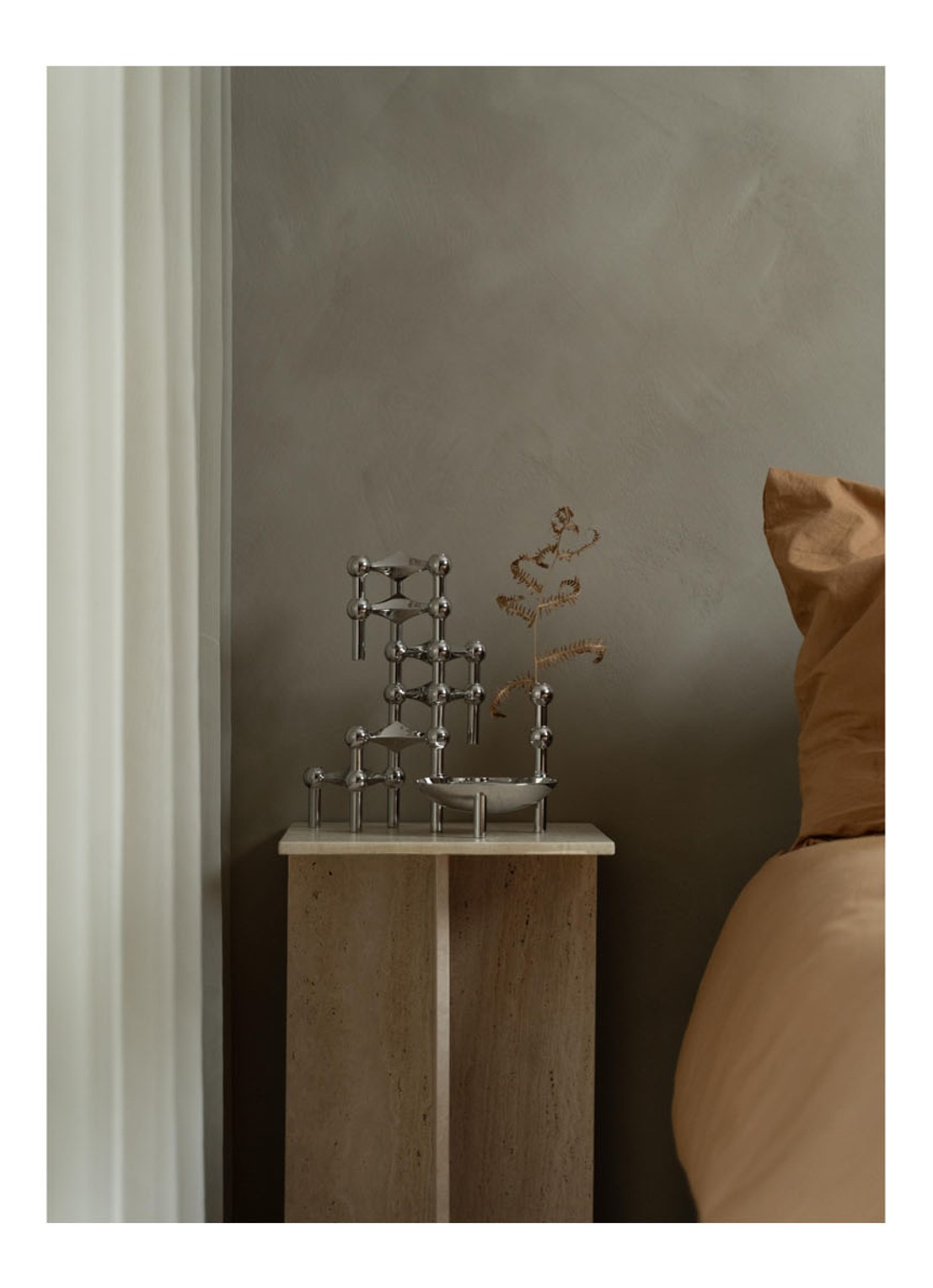 STOFF Nagel Vaas 10 cm - detail 7 zilver