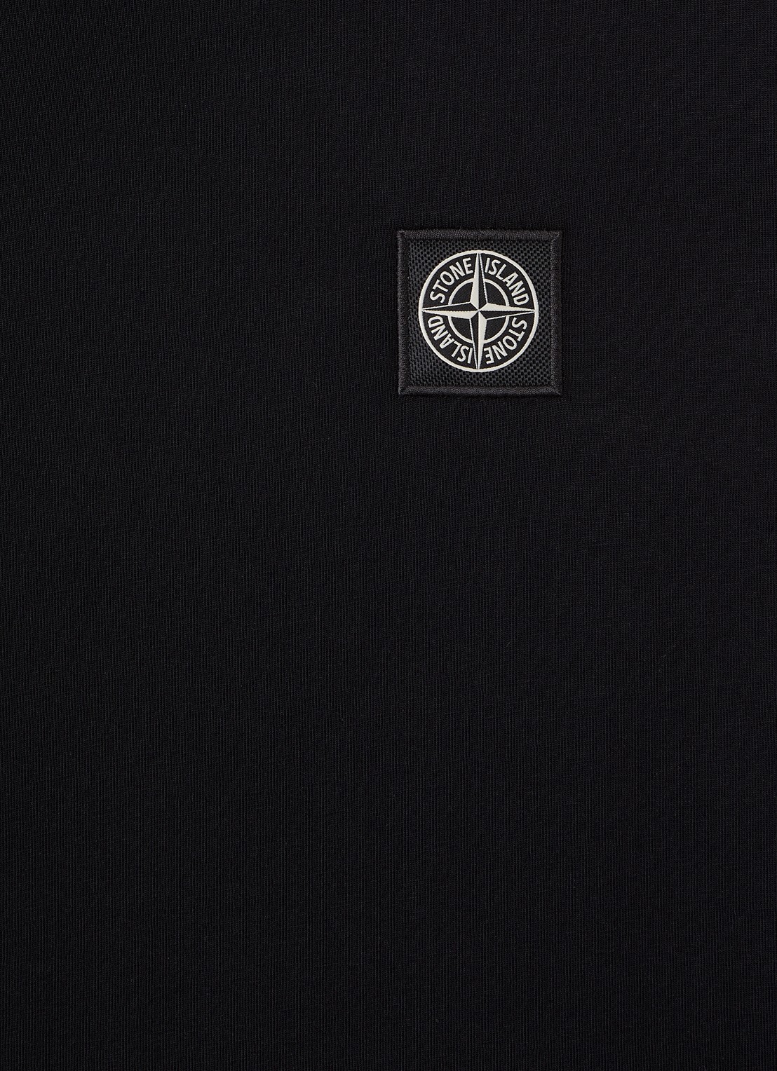 Stone Island 00002 Longsleeve met logo - detail 3 zwart