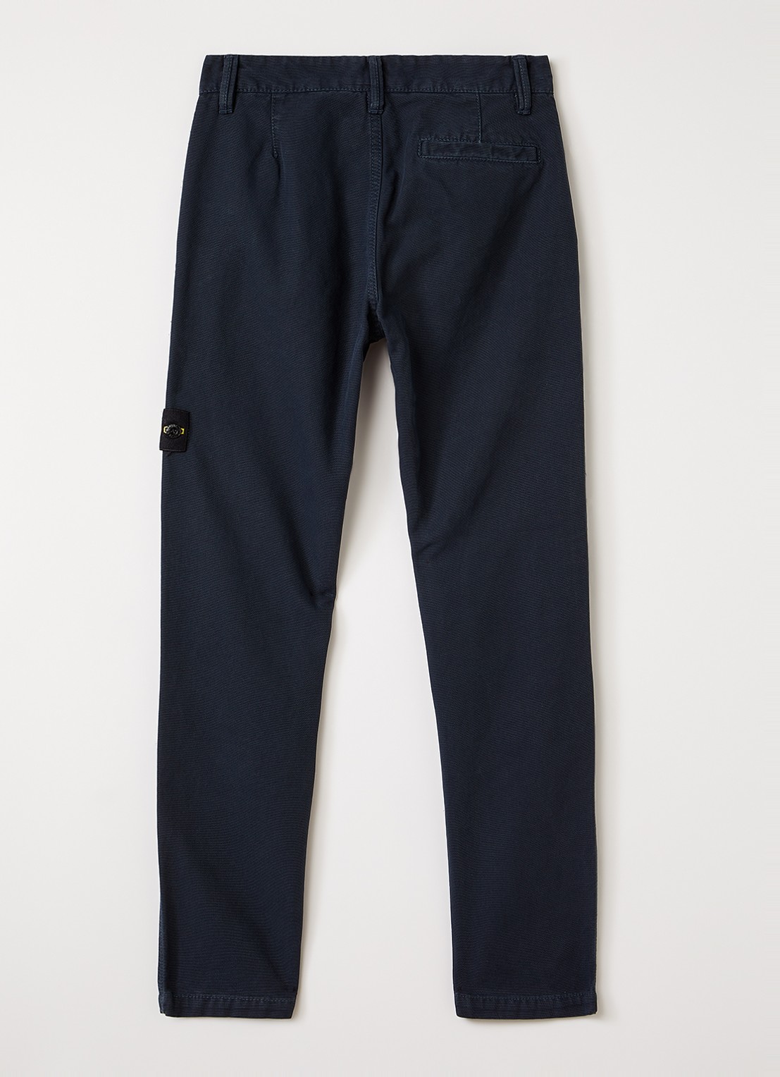Stone Island 00002 slim fit chino met broekzakken - voorkant 3 donkerblauw