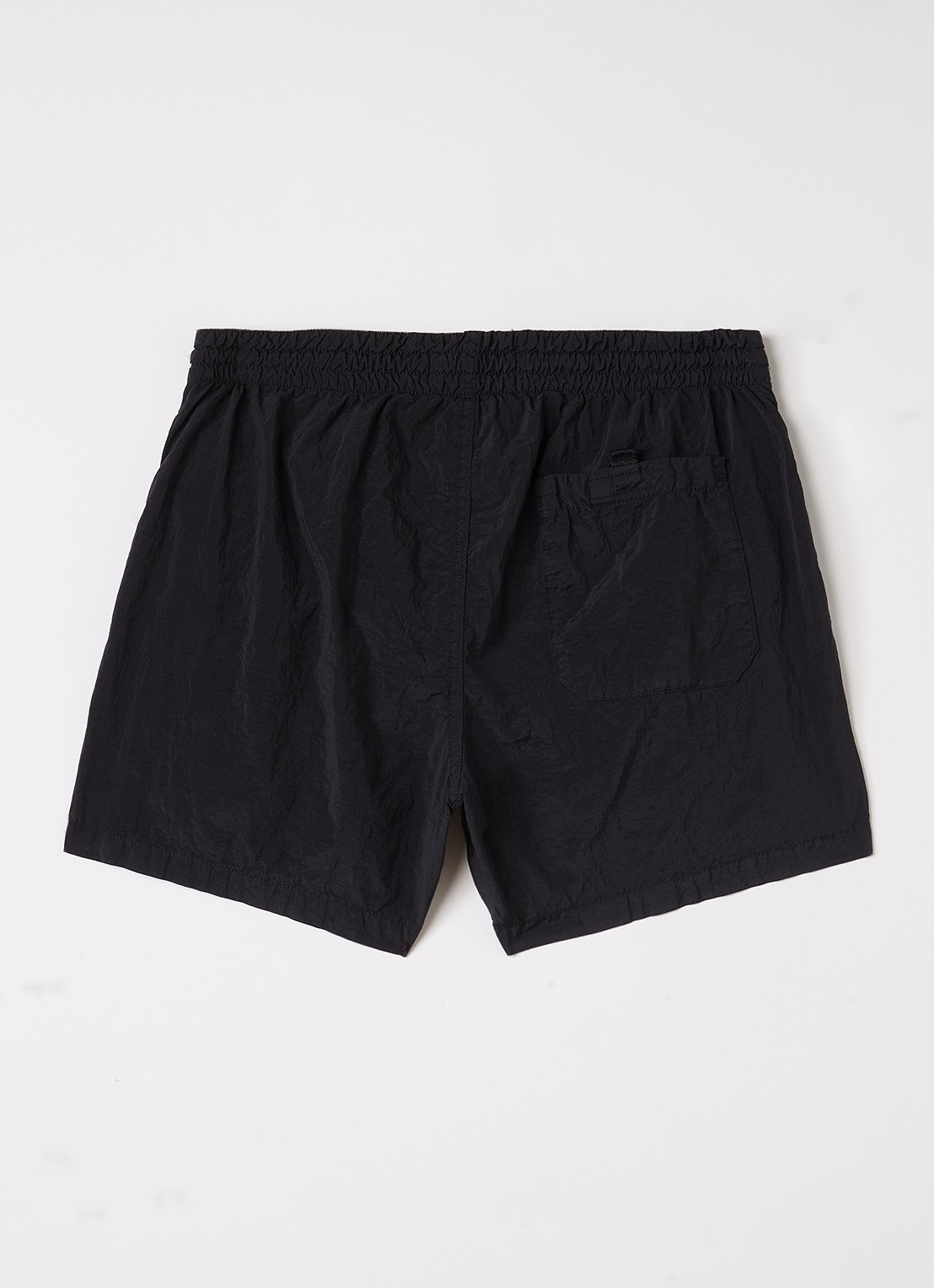 Stone Island 00002 zwemshorts met logo - voorkant 2 donkerblauw
