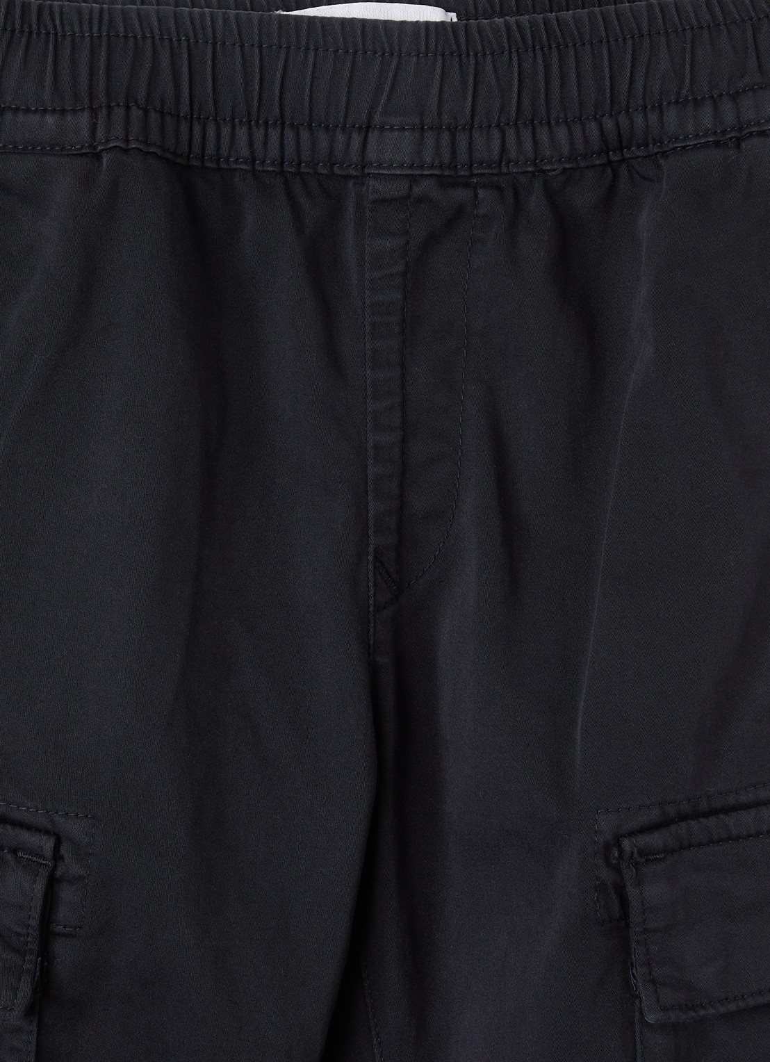 Stone Island 00006 tapered fit cargobroek met logo - detail 3 donkerblauw