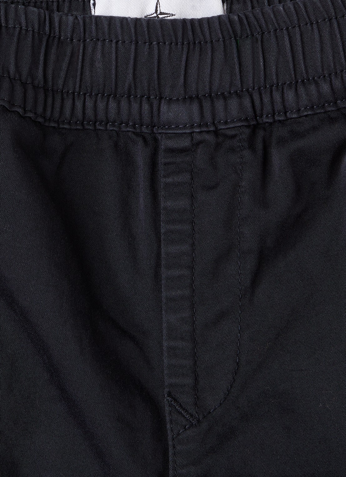 Stone Island 00006 tapered fit cargobroek - detail donkerblauw