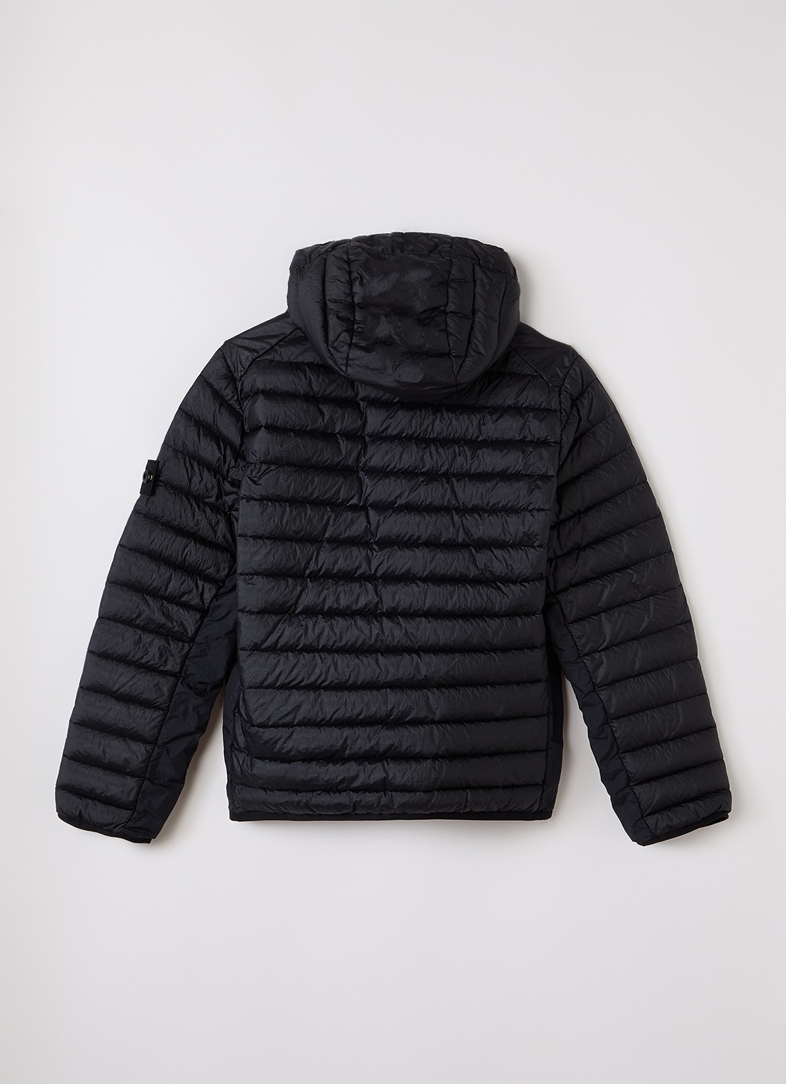 Stone Island 00009 gewatteerd jack met donsvulling - achterkant 3 zwart