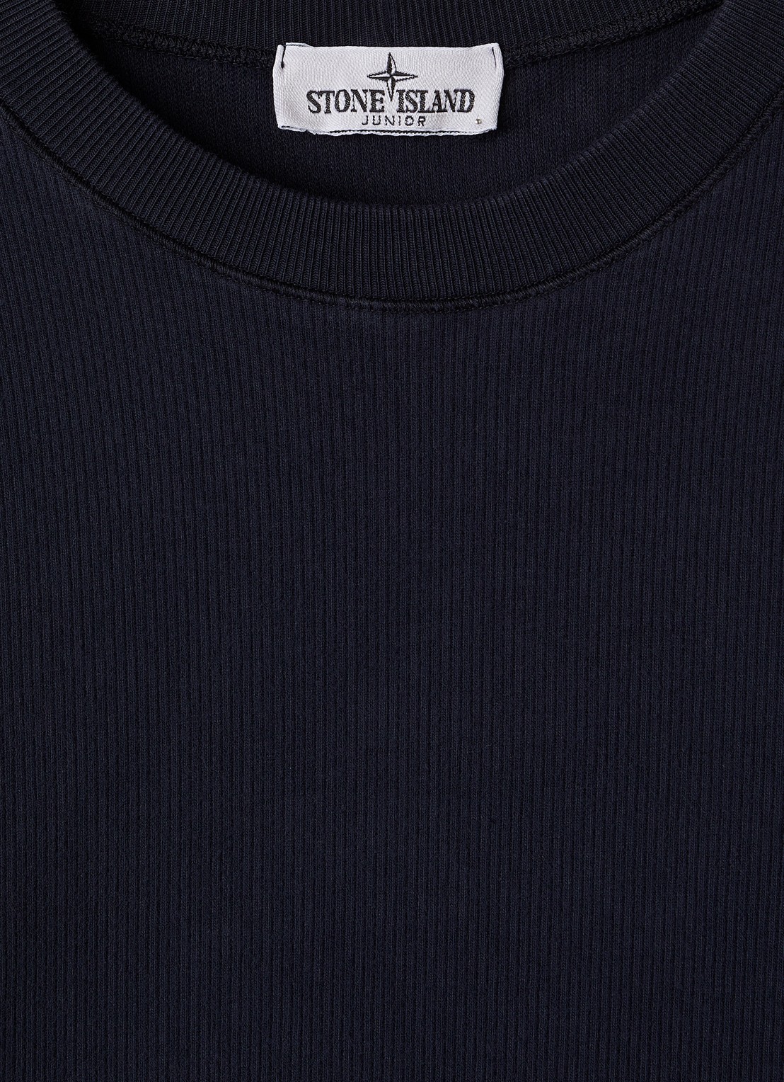 Stone Island 00010 sweater met logo - detail 3 donkerblauw