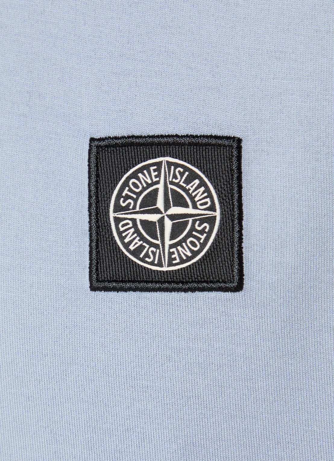 Stone Island 11002 T-shirt met logo - detail 2 blauw