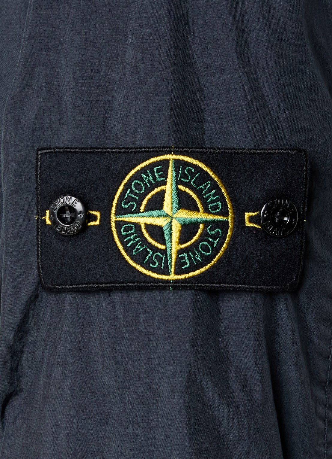 Stone Island 77087 jack met borstzak en logo - detail 5 donkerblauw