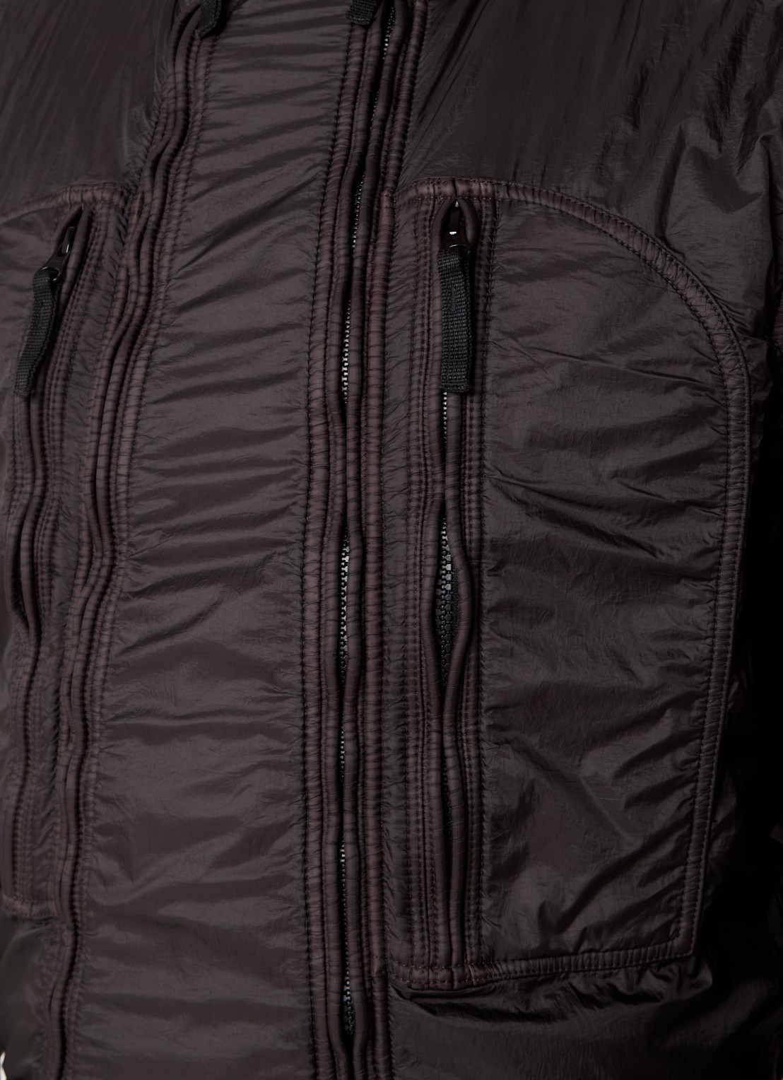 Stone Island F0135 straight fit jumpsuit met logo - detail 3 donkergrijs