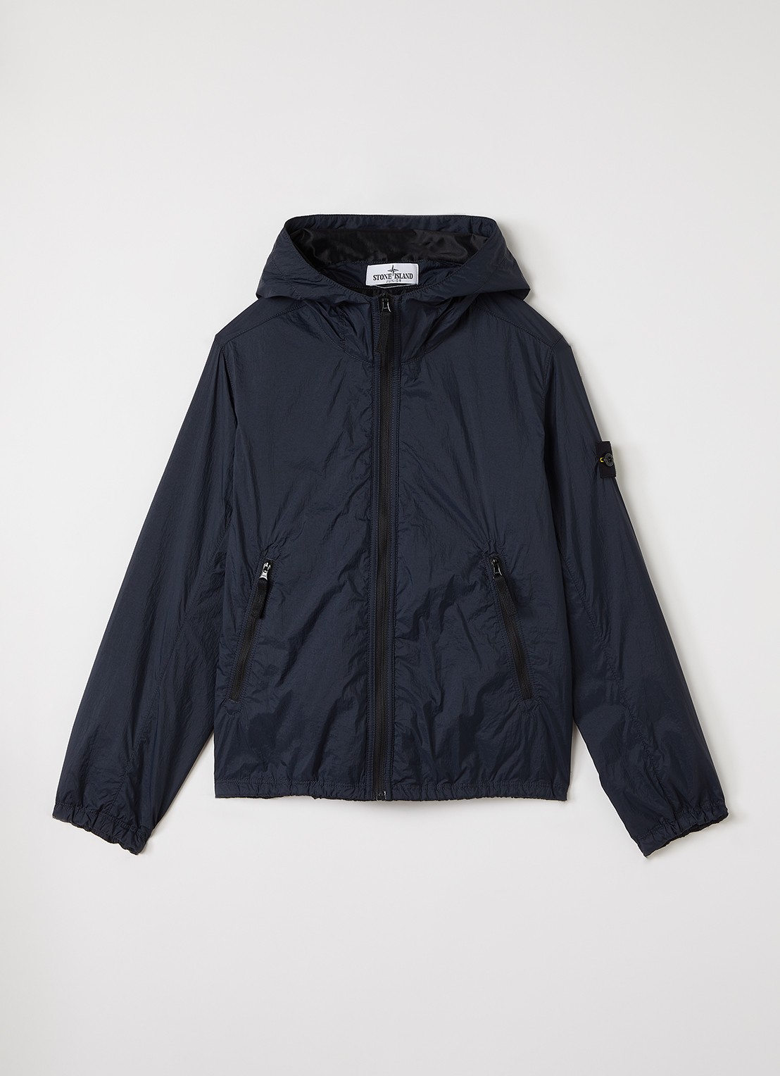 Stone Island L1S16 jack met ritszakken - voorkant 2 donkerblauw