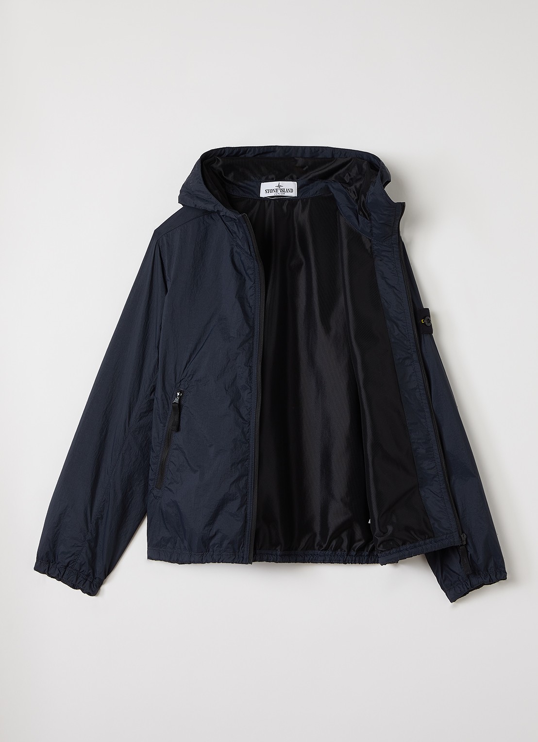 Stone Island L1S16 jack met ritszakken - voorkant 3 donkerblauw