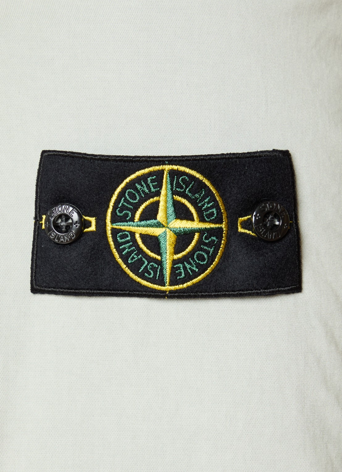 Stone Island S0004 overshirt met borstzak en logo - detail 5 lindegroen