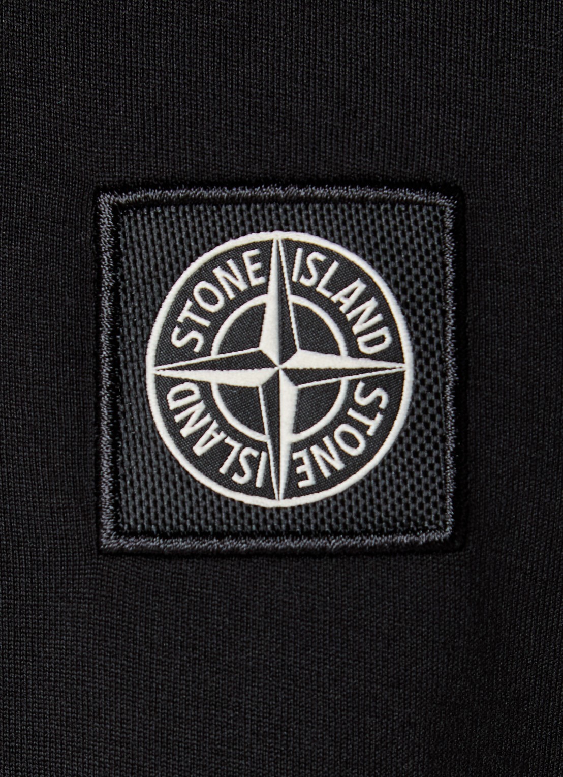 Stone Island S0013 T-shirt met logo - detail 4 zwart