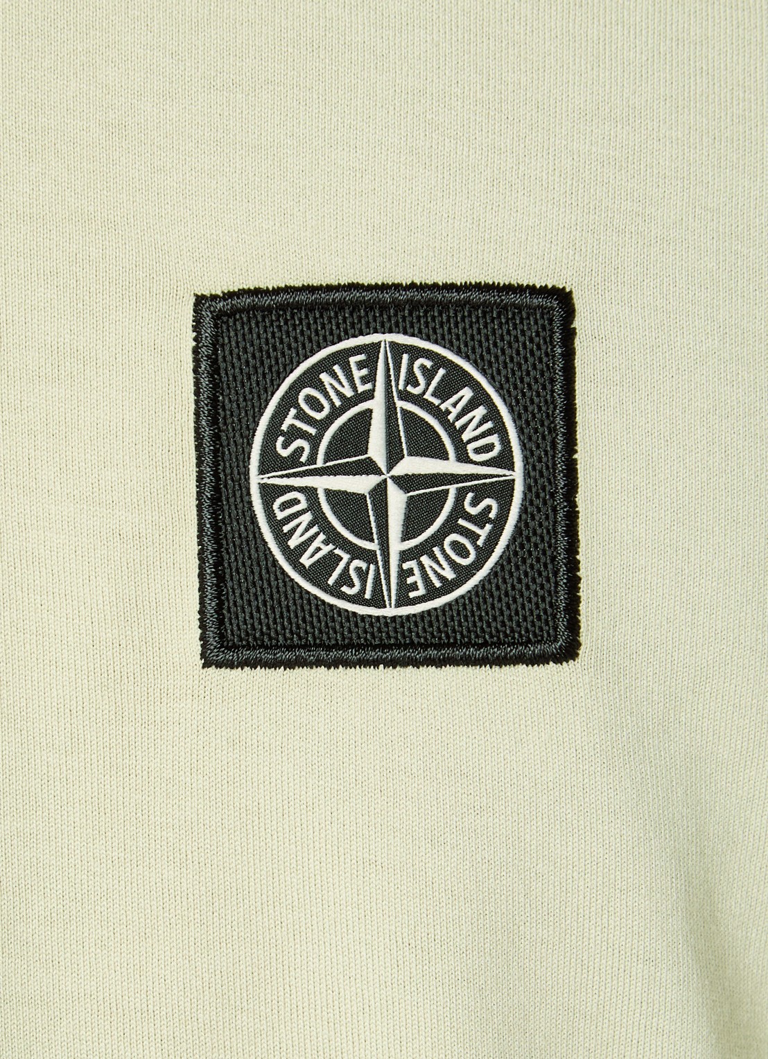 Stone Island S0013 T-shirt met logo - detail 2 zand