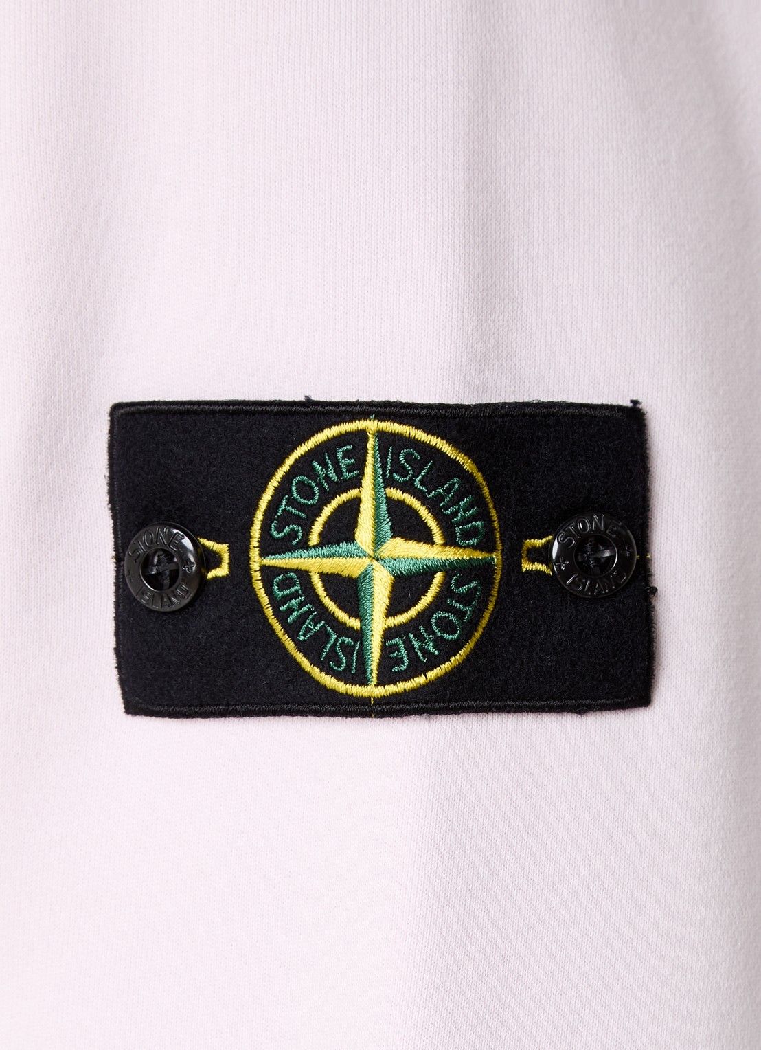 Stone Island S0051 sweater met logo - detail 3 lichtroze