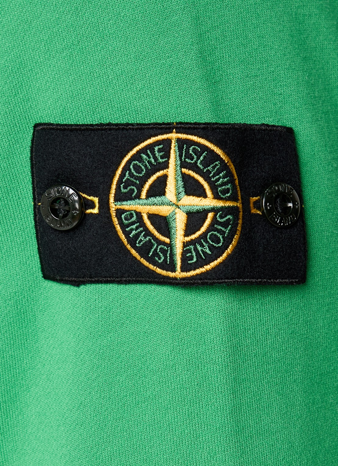 Stone Island S0051 sweater met logo - detail 5 groen