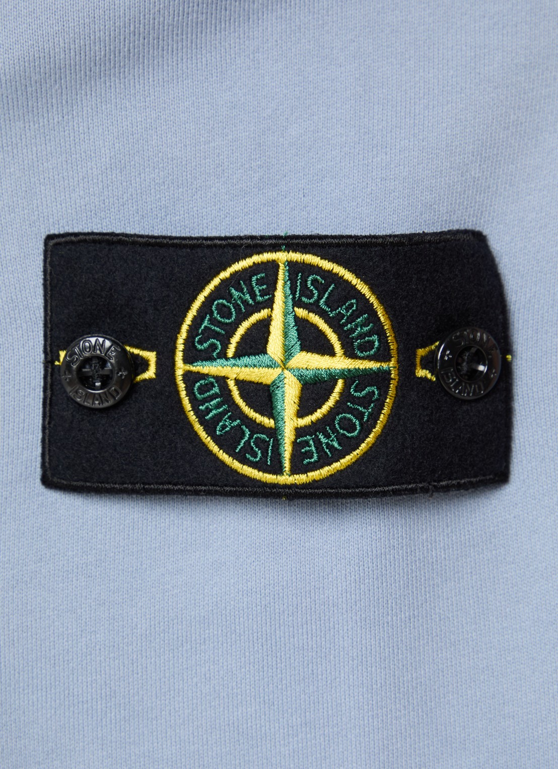 Stone Island S0051 sweater met logo - detail 2 donkerblauw