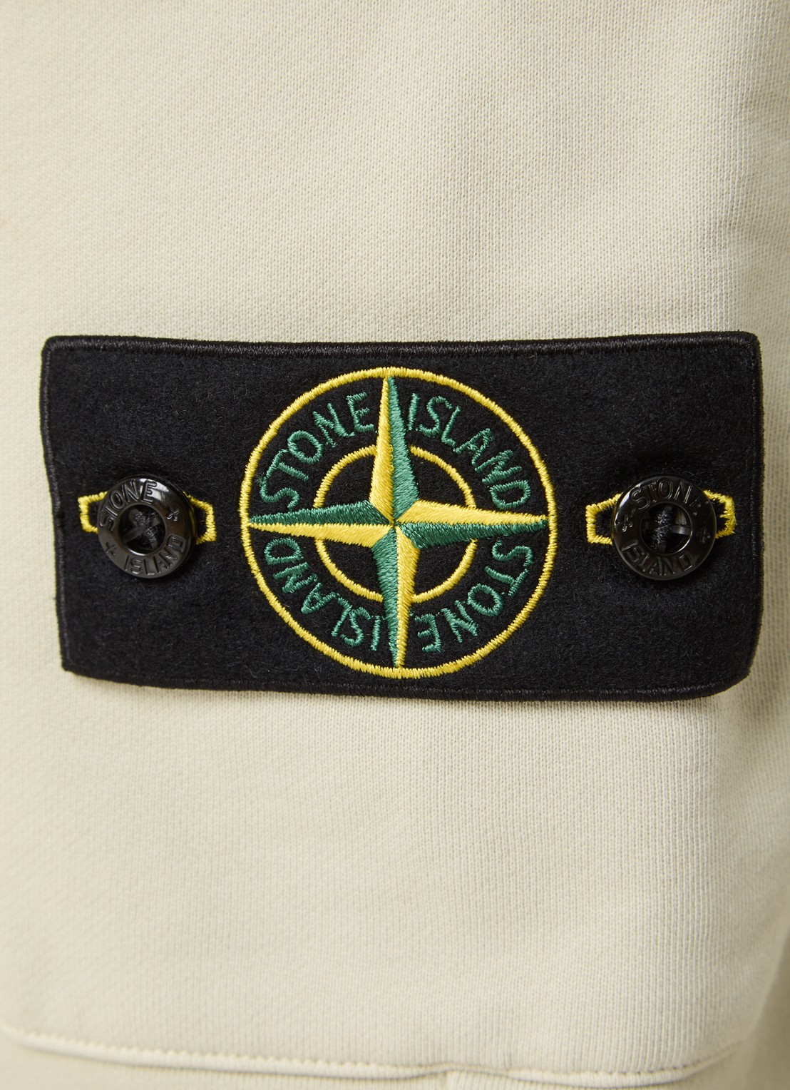 Stone Island S0051 tapered fit joggingbroek met steekzakken - detail 5 lindegroen