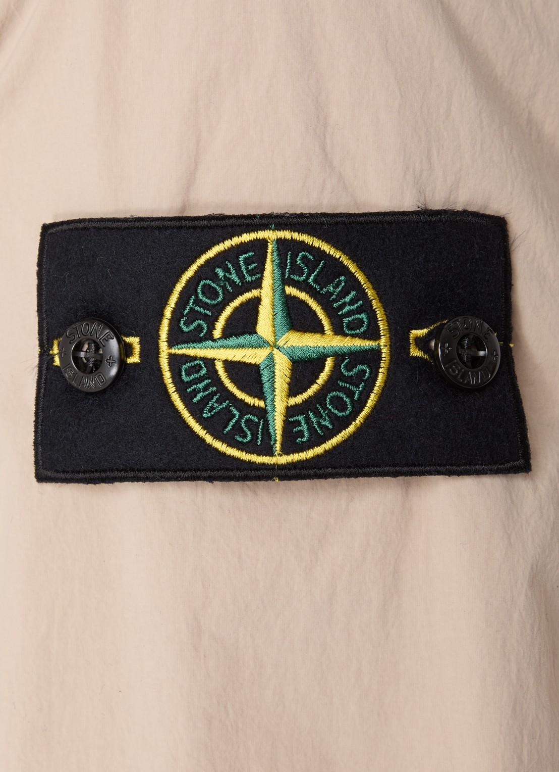 Stone Island S0345 Windjack met steekzakken - detail 6 beige