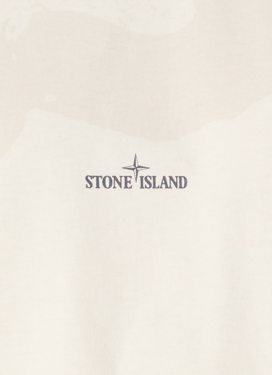 Stone Island S0365 T-shirt met logo- en backprint - detail 4 creme