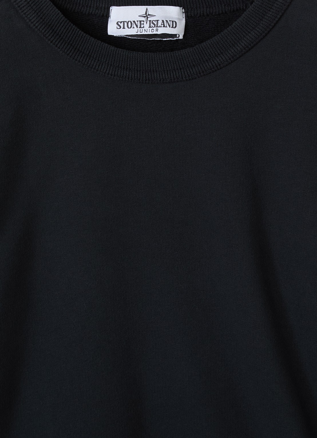 Stone Island S0A20 sweater met logo - detail zwart