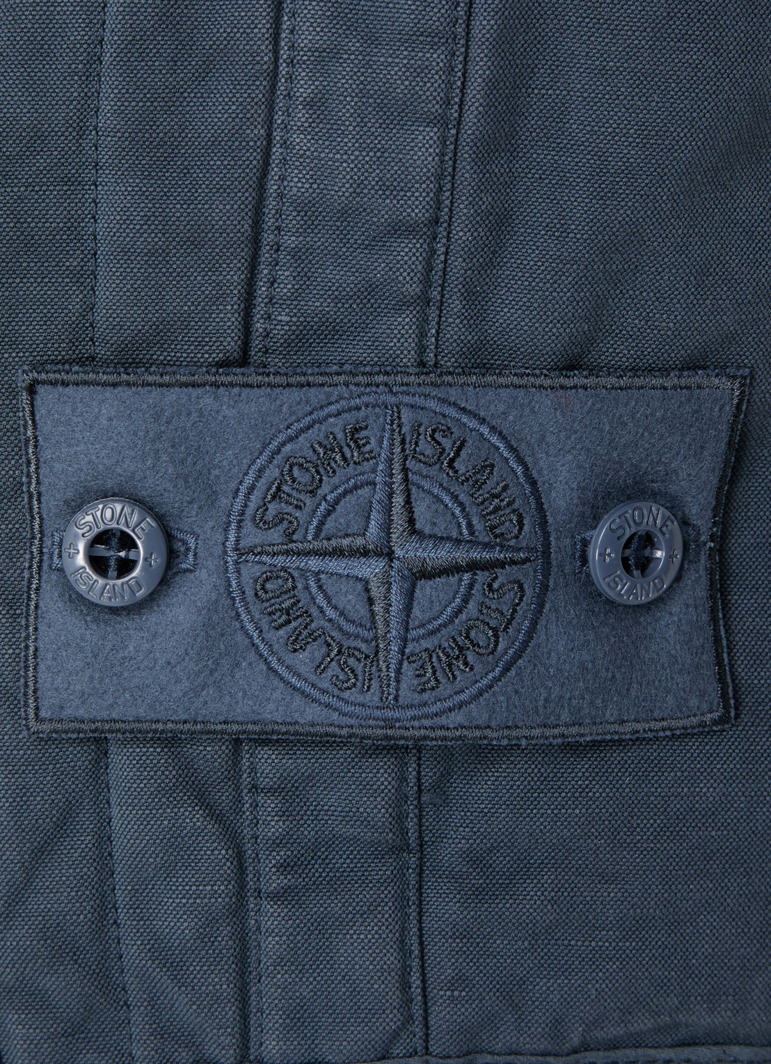 Stone Island S0F34 bodywarmer met quilt patroon - detail 5 indigo