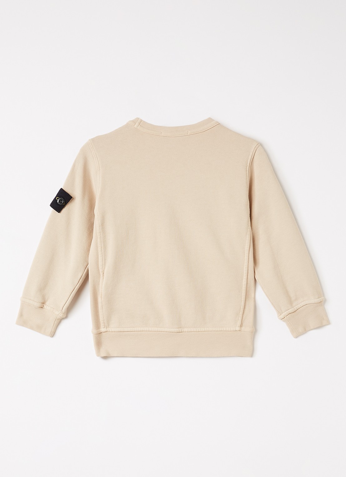 Stone Island SO062 Felpa sweater met logo - voorkant 3 beige