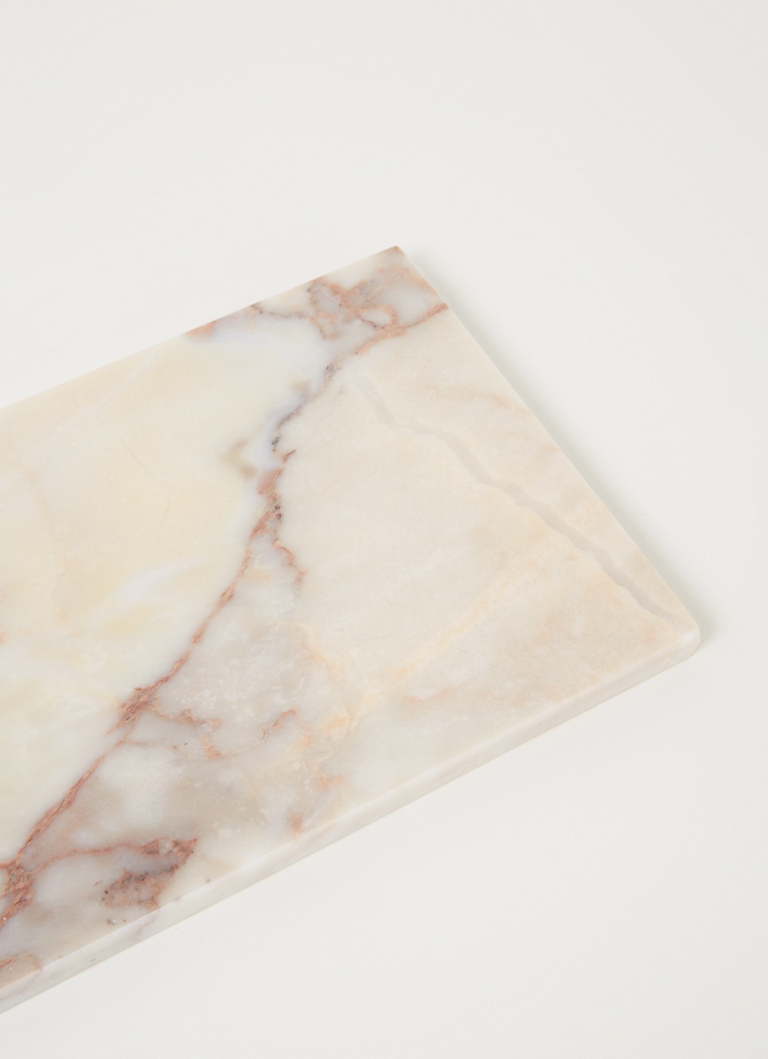 Stoned Serveerplank 30 x 15 cm - detail beige