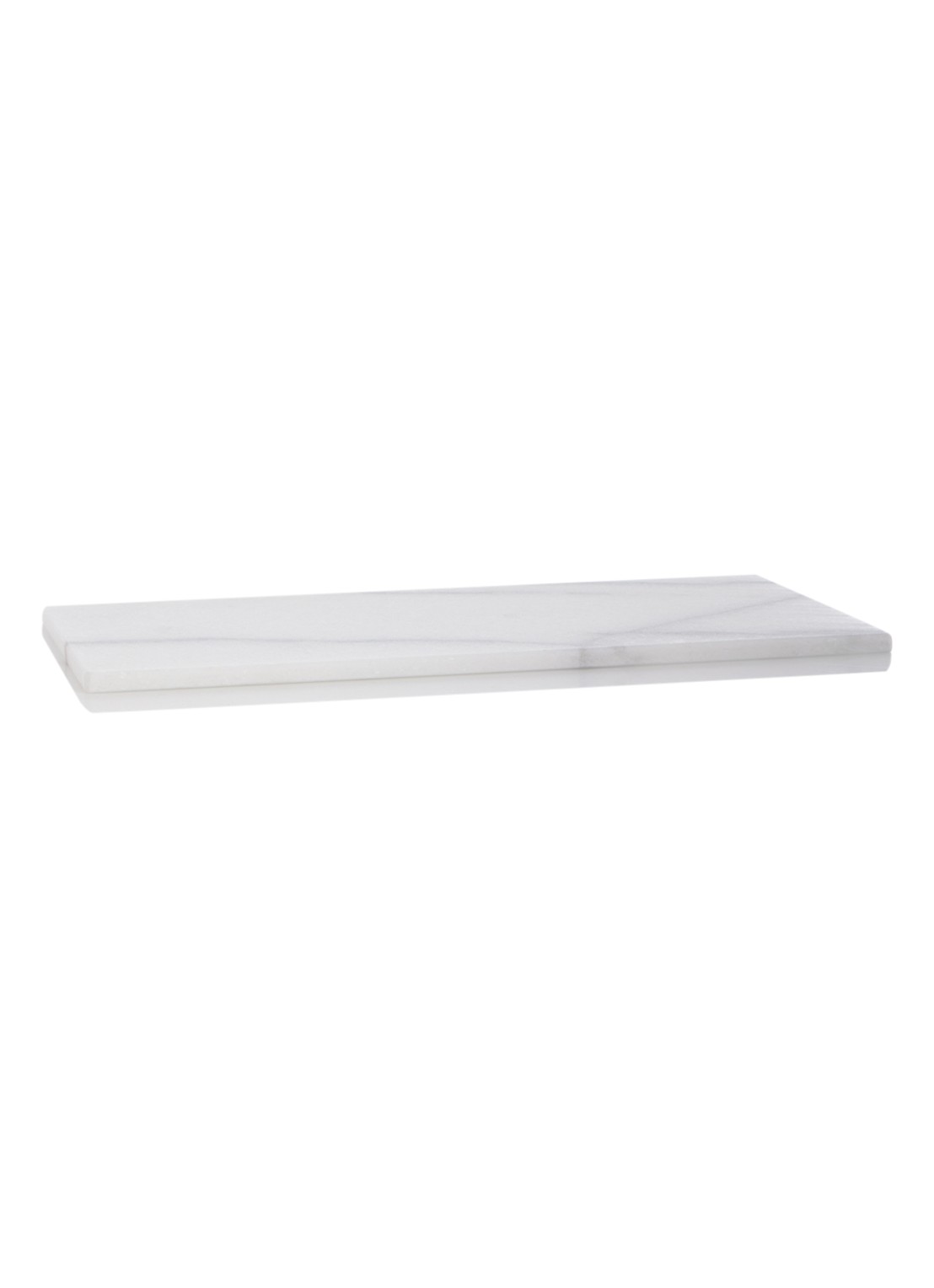 Stoned Serveerplank 40 cm - voorkant wit