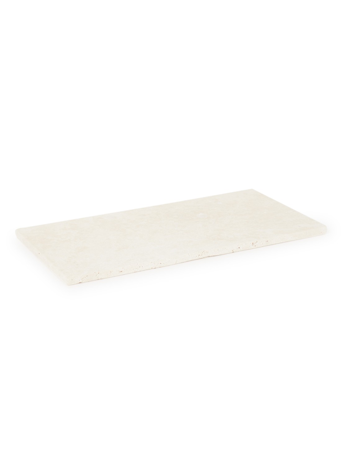 Stoned Serveerplank 40 x 20 cm - voorkant beige