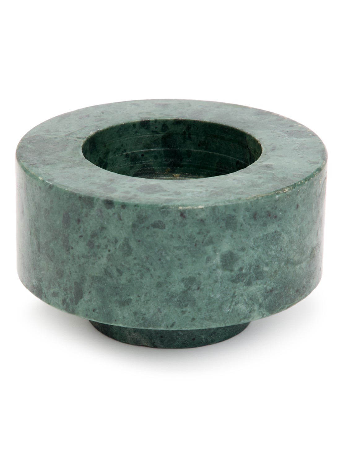 Stoned Switch kandelaar 5,5 cm  - voorkant groen