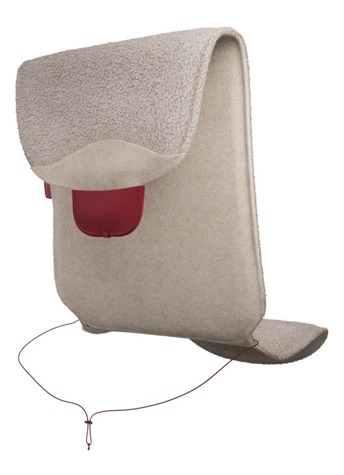 Stoov Big Hug³ XL stoelverwarmer - achterkant beige