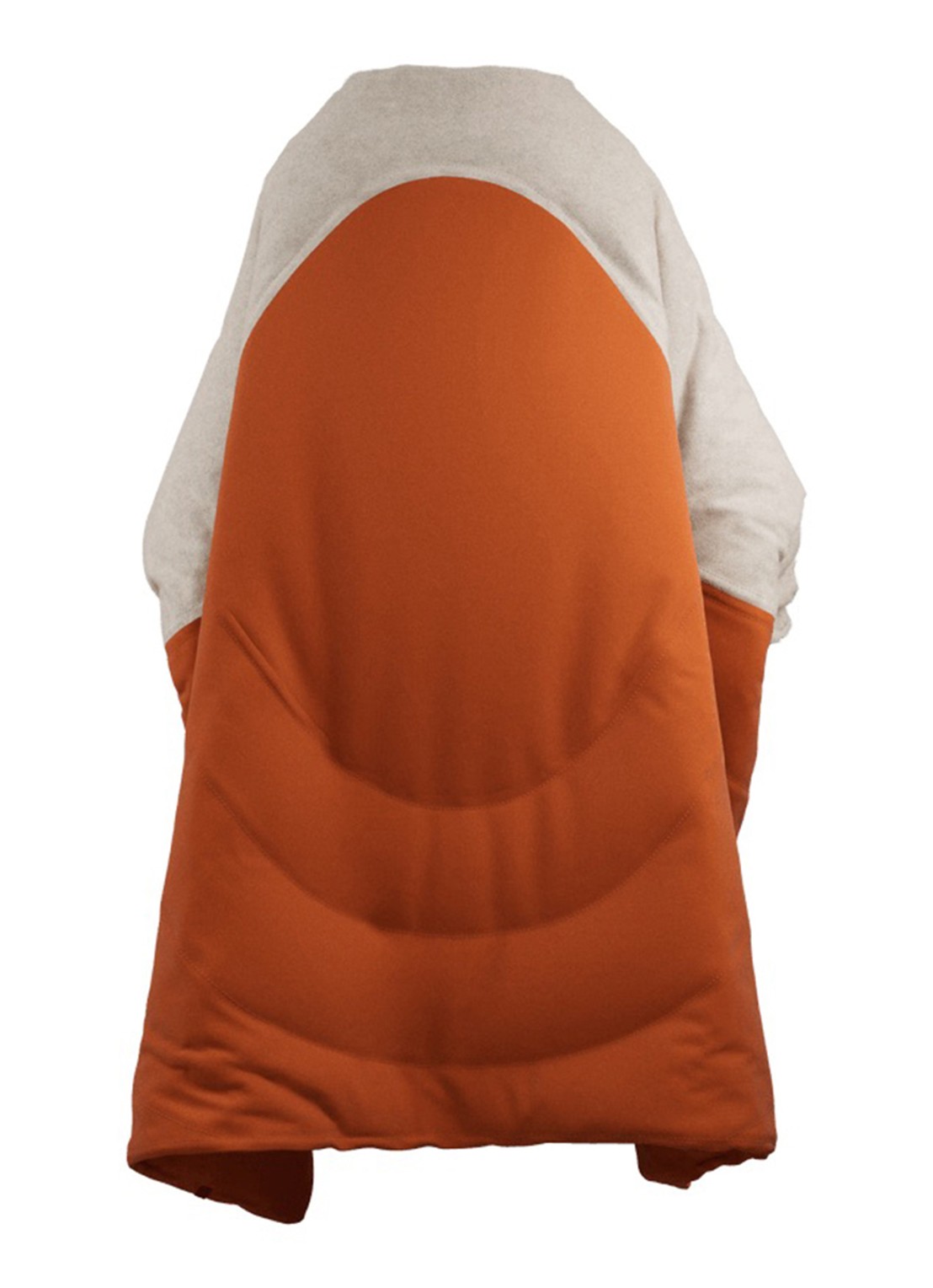 Stoov Huge Hug³ warmtedeken - achterkant 4 orange