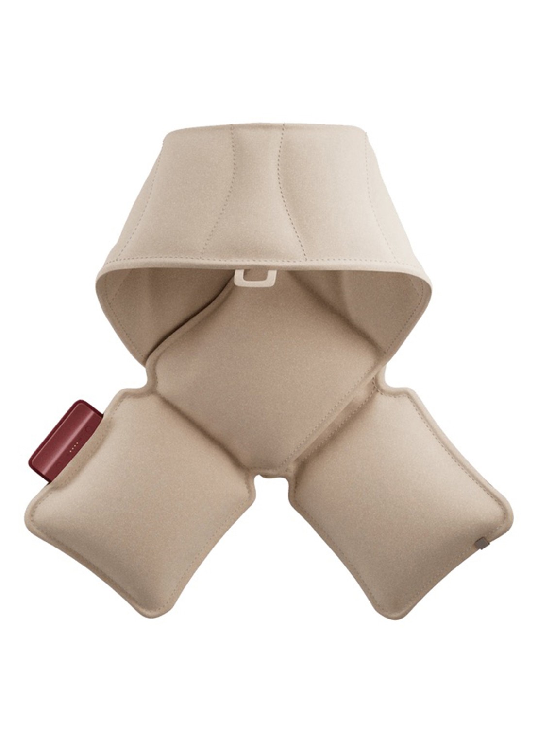 Stoov Kokoon³ sjaal 20 x 140 cm - achterkant beige