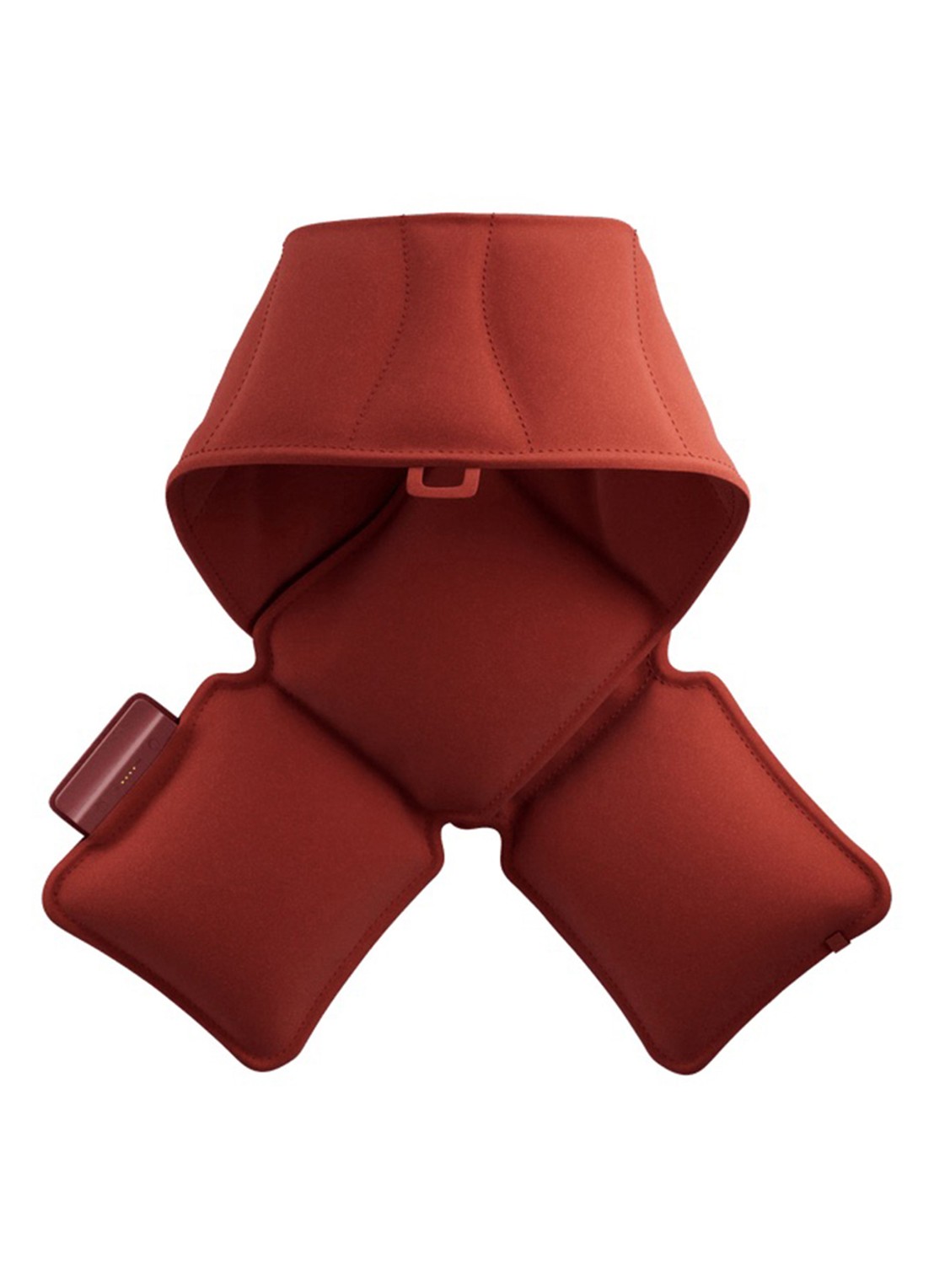 Stoov Kokoon³ sjaal 20 x 140 cm - achterkant 2 rood