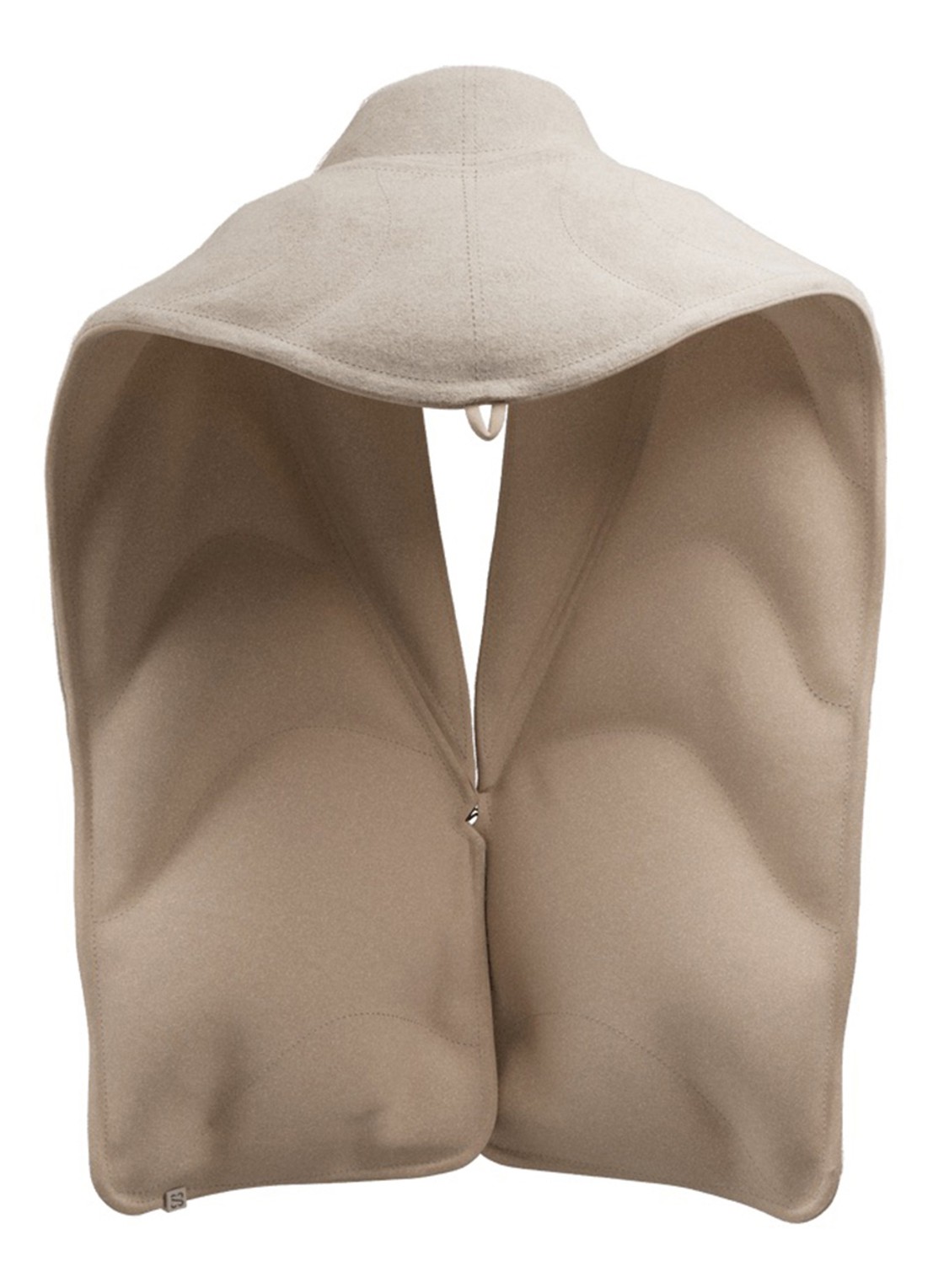Stoov Kokoon³ XL sjaal 35 x 190 cm - achterkant 6 beige