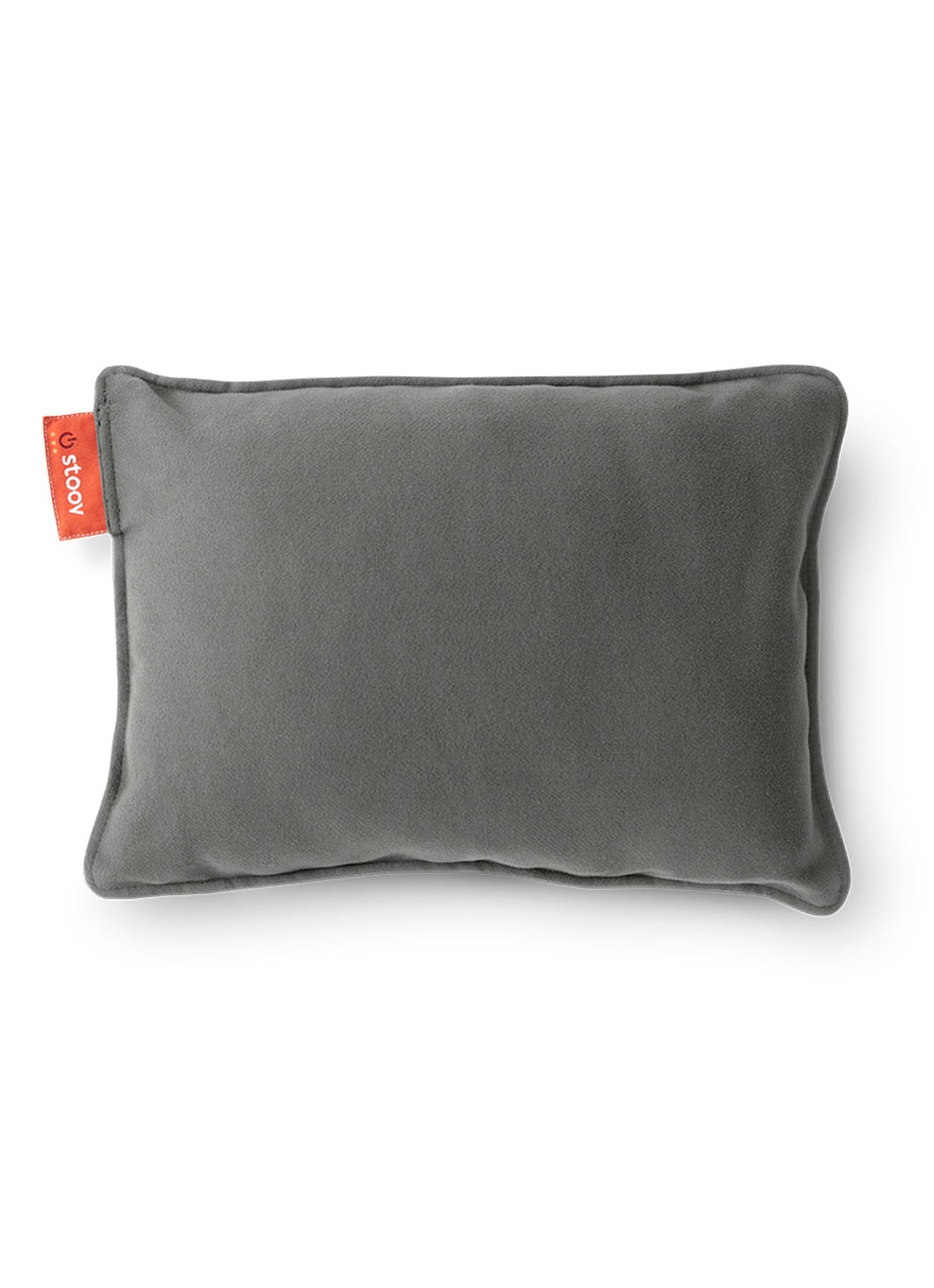 Stoov Ploov Original oplaadbaar warmtekussen 45 x 60 cm - voorkant donkergrijs