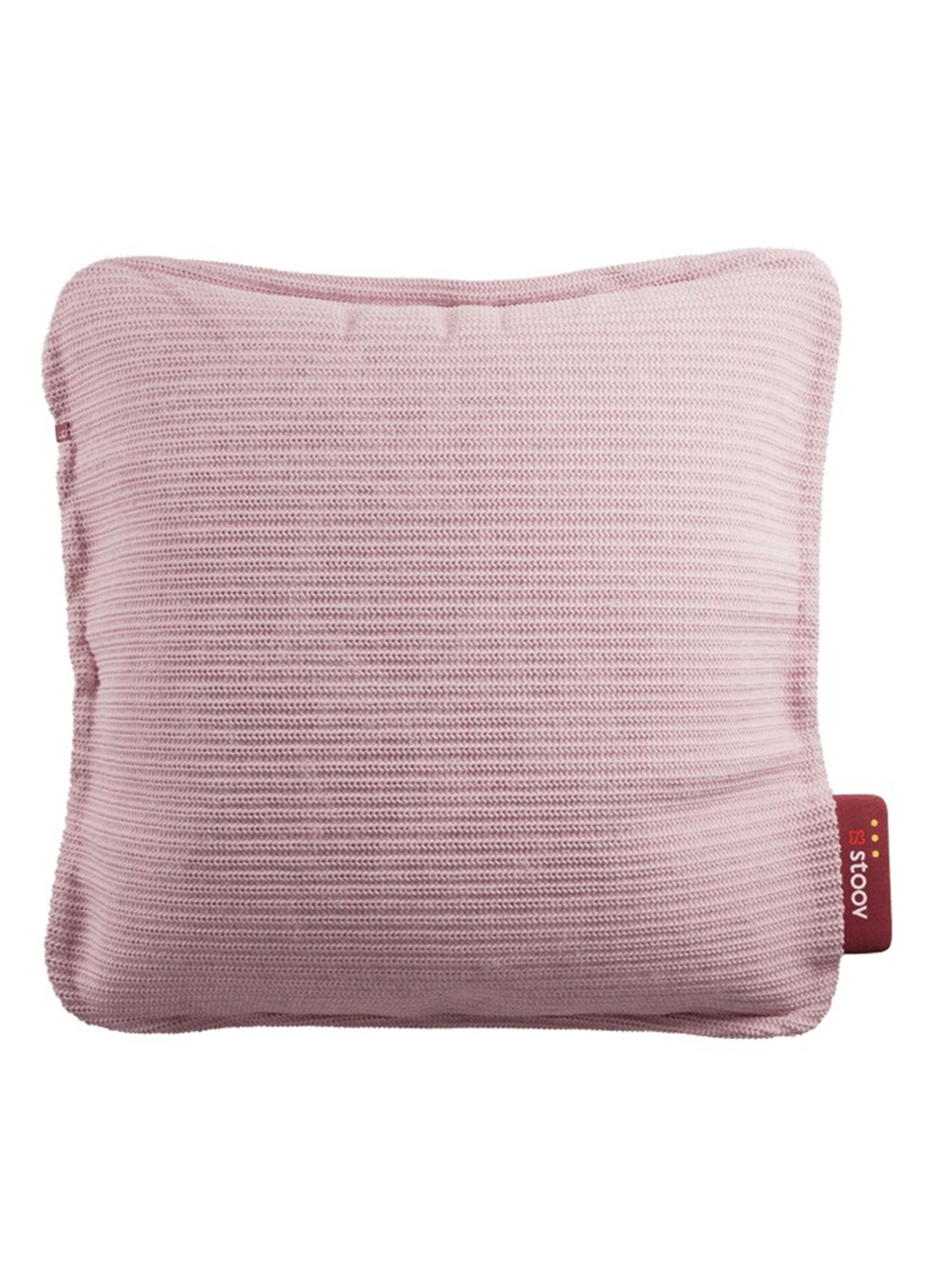 Stoov Ploov³ warmtekussen 45 x 45 cm - voorkant roze