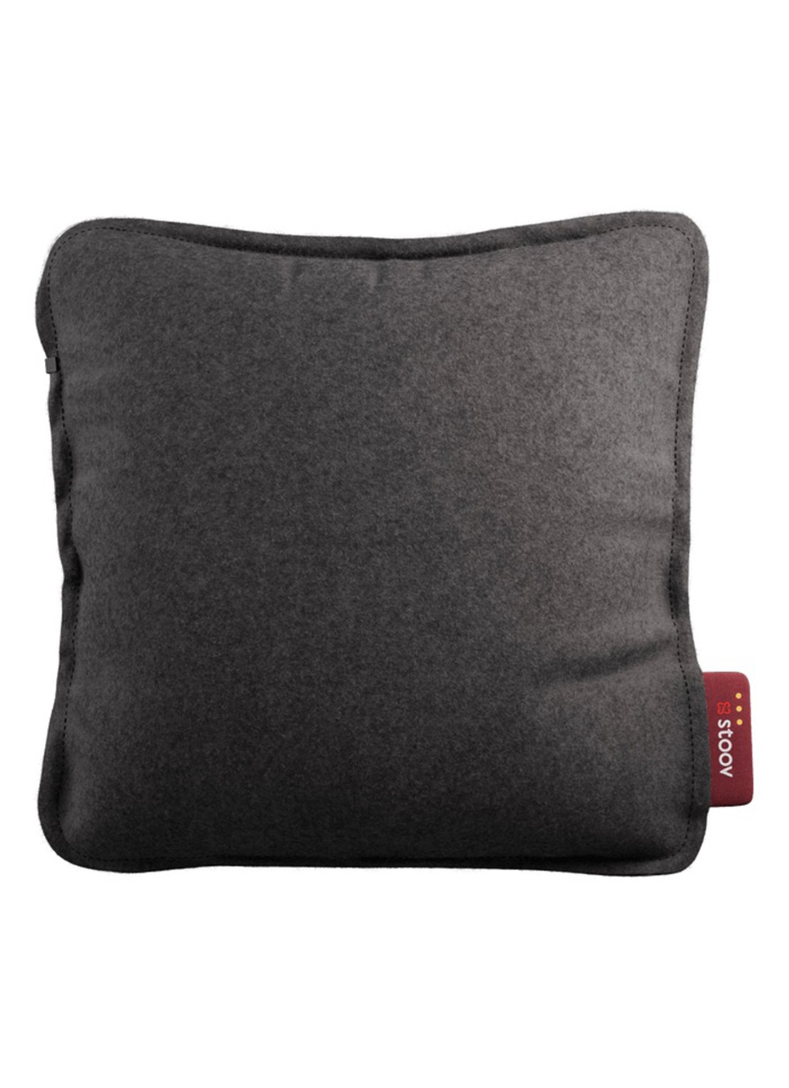Stoov Ploov³ warmtekussen 45 x 45 cm - voorkant 4 grijs