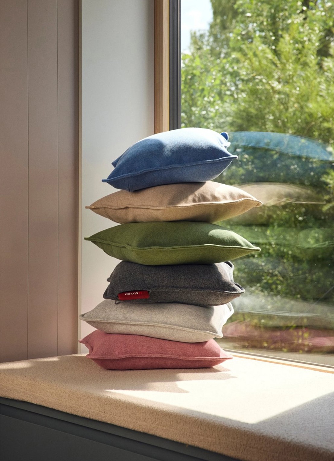 Stoov Ploov³ warmtekussen 45 x 45 cm - voorkant 5 grijs