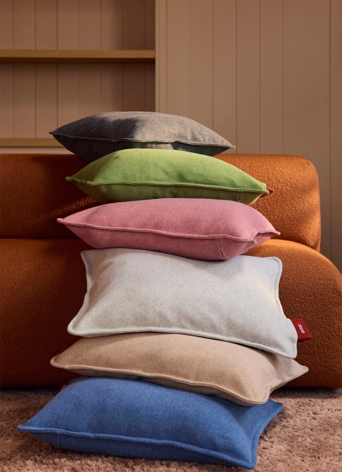 Stoov Ploov³ warmtekussen 45 x 60 cm - voorkant 3 grijs