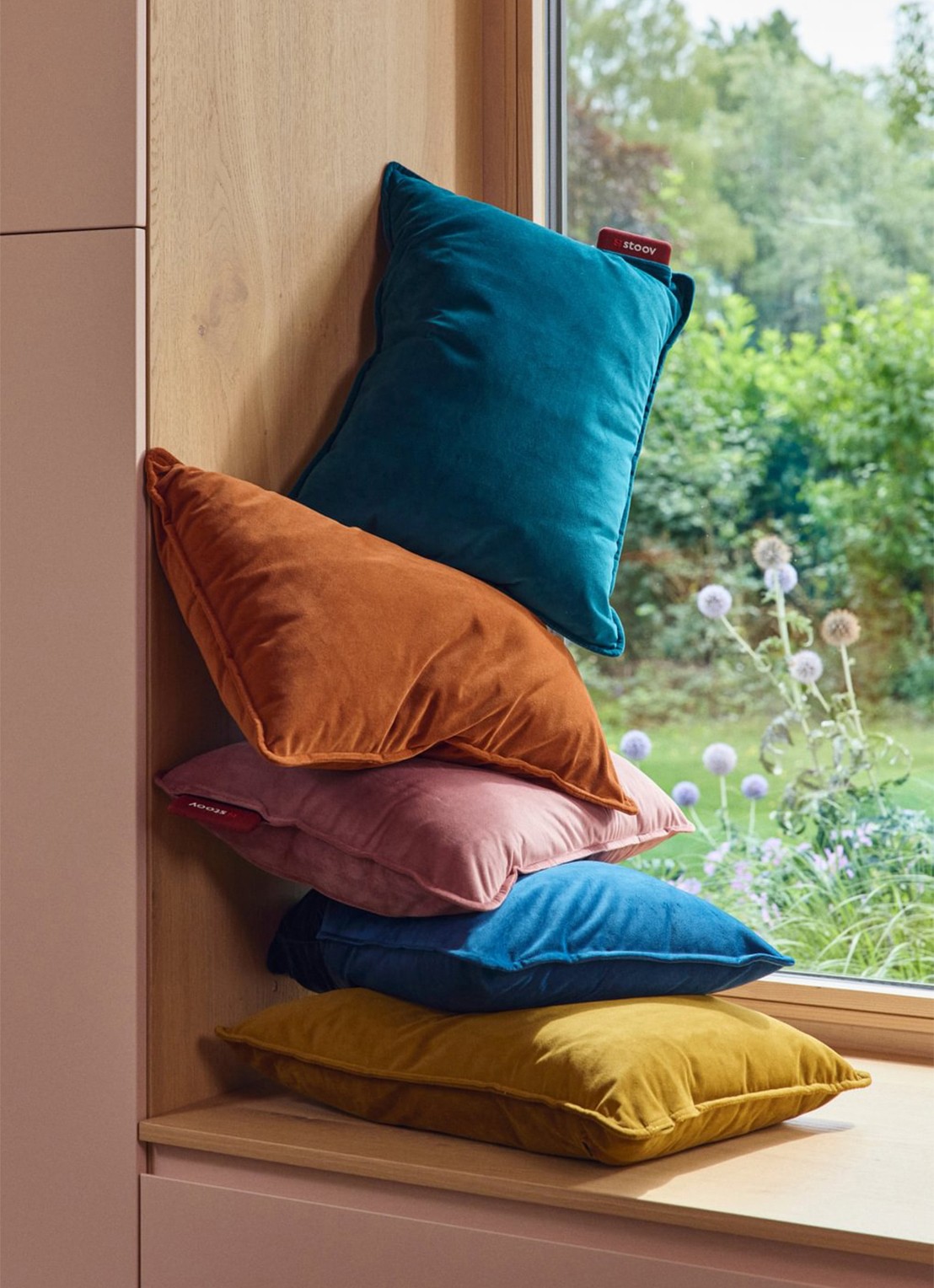 Stoov Ploov³ warmtekussen 45 x 60 cm - voorkant 5 orange