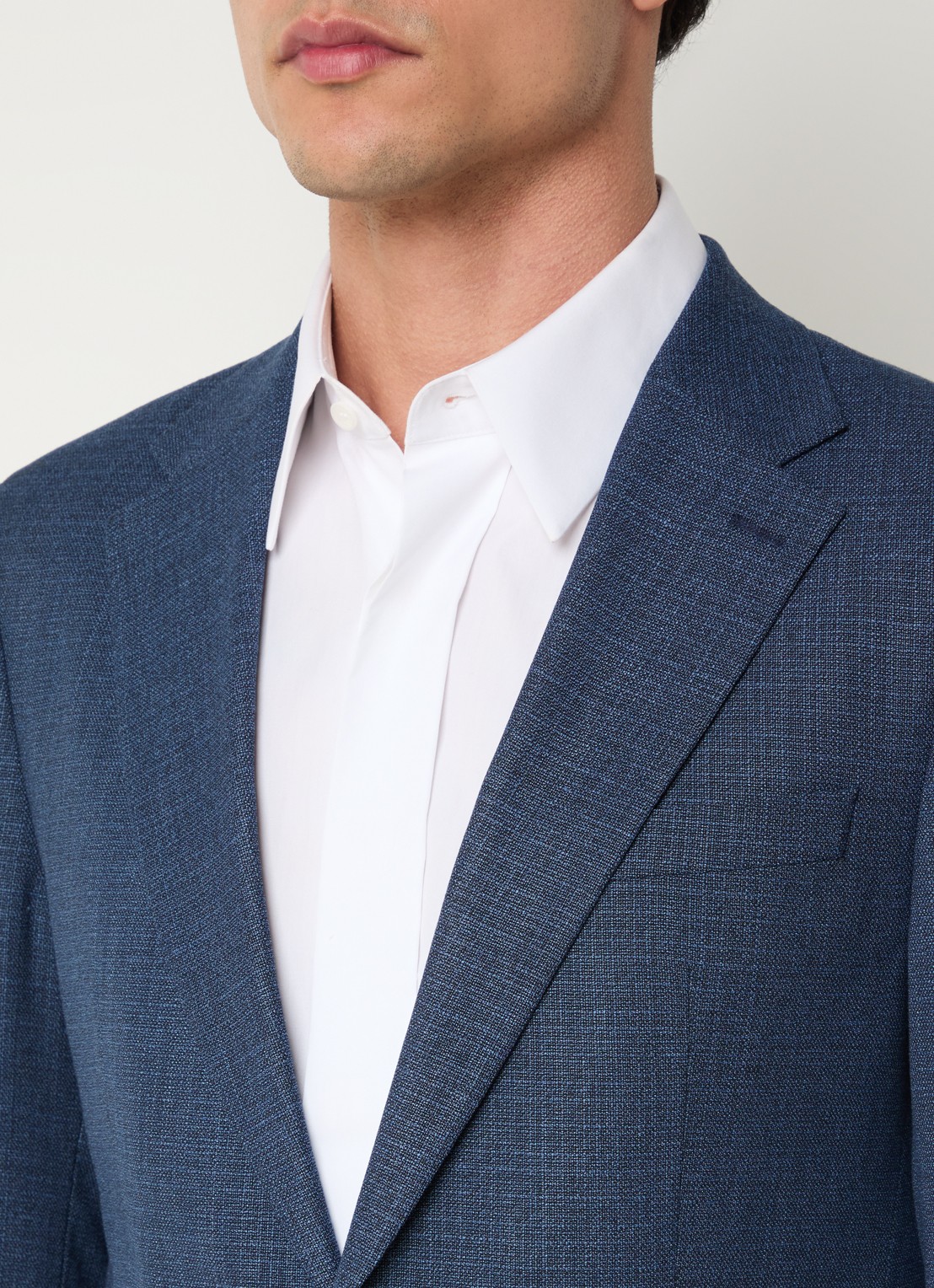 Strellson Alzer regular fit colbert met borst- en klepzakken - detail 7 donkerblauw