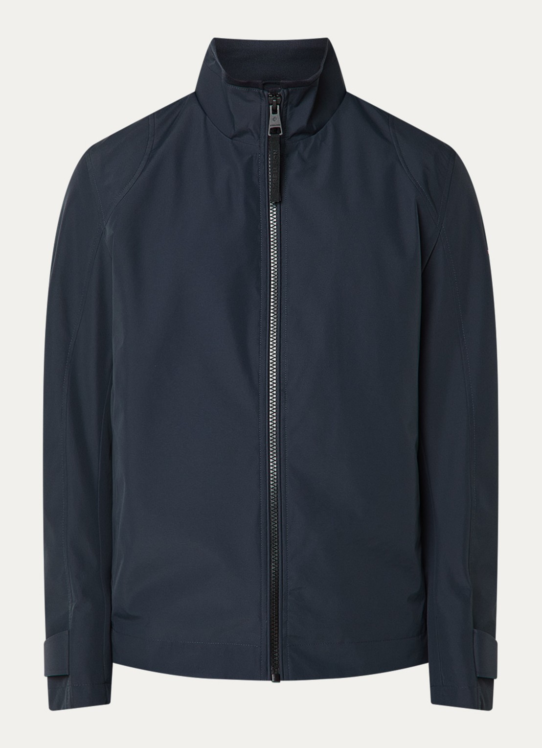 Strellson Lucca softshell jack met ritszakken - voorkant 2 donkerblauw