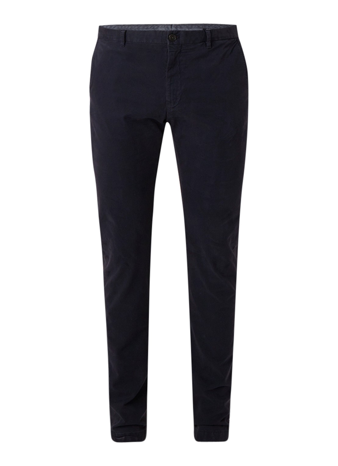 Strellson Rypton regular fit chino met stretch - voorkant donkerblauw