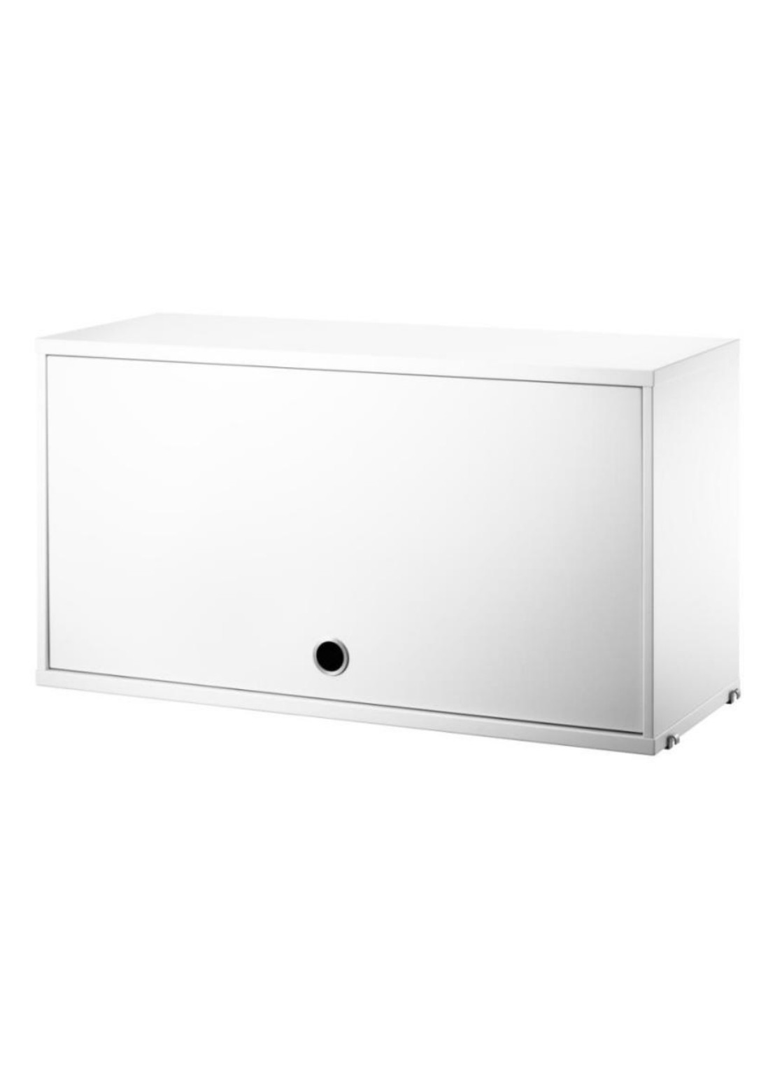 String Furniture Cabinet with flip door  - voorkant wit