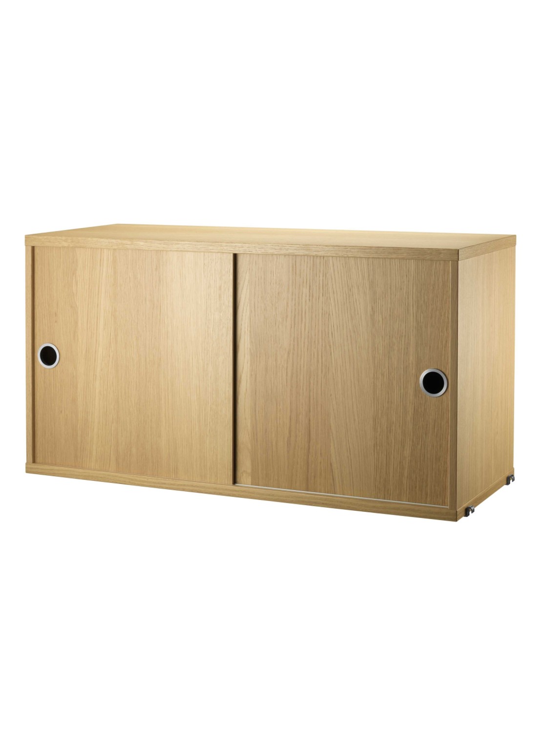String Furniture Cabinet with sliding doors  - voorkant beige