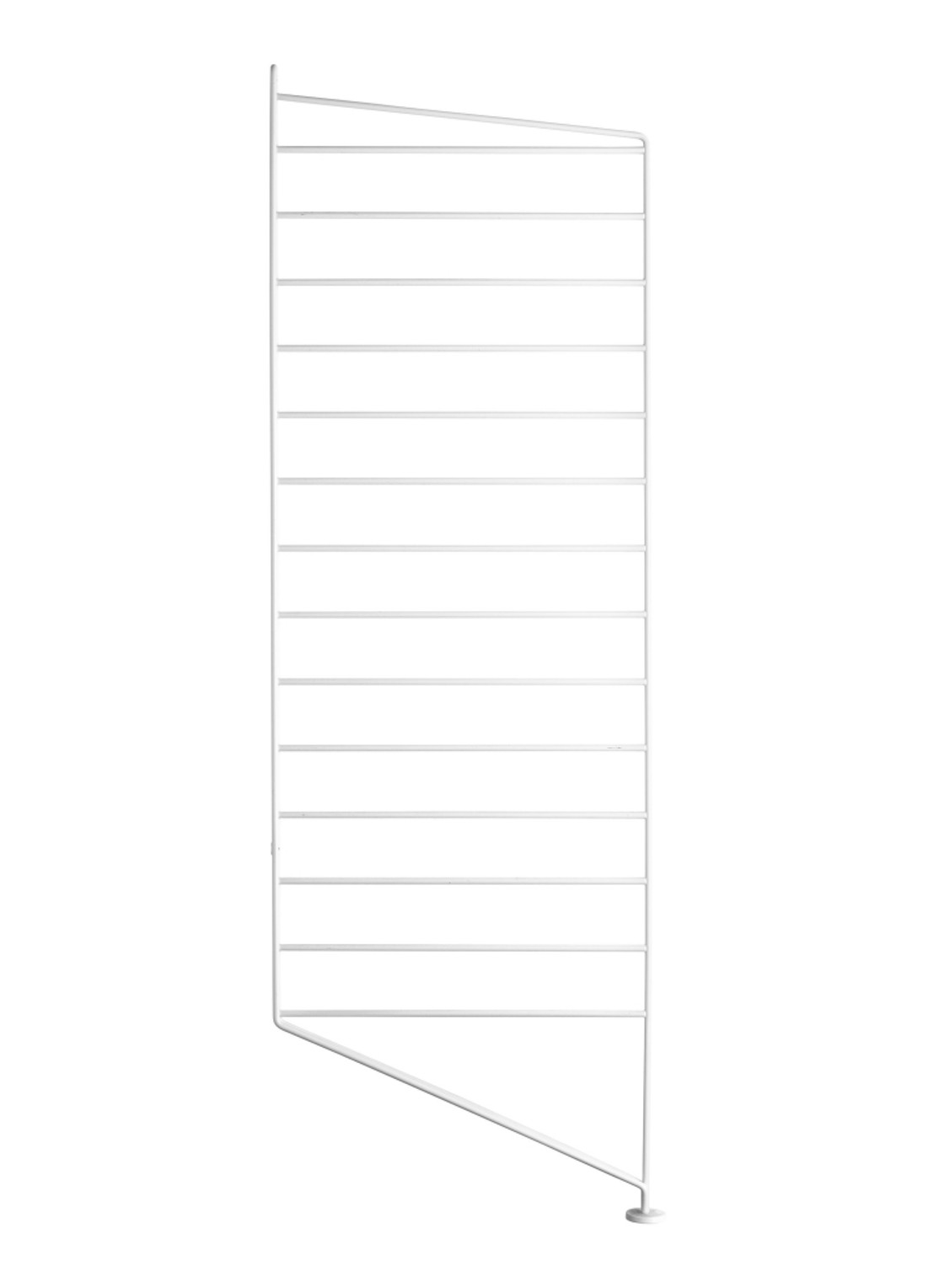 String Furniture Floor side panel 30 x 85 cm  - voorkant wit