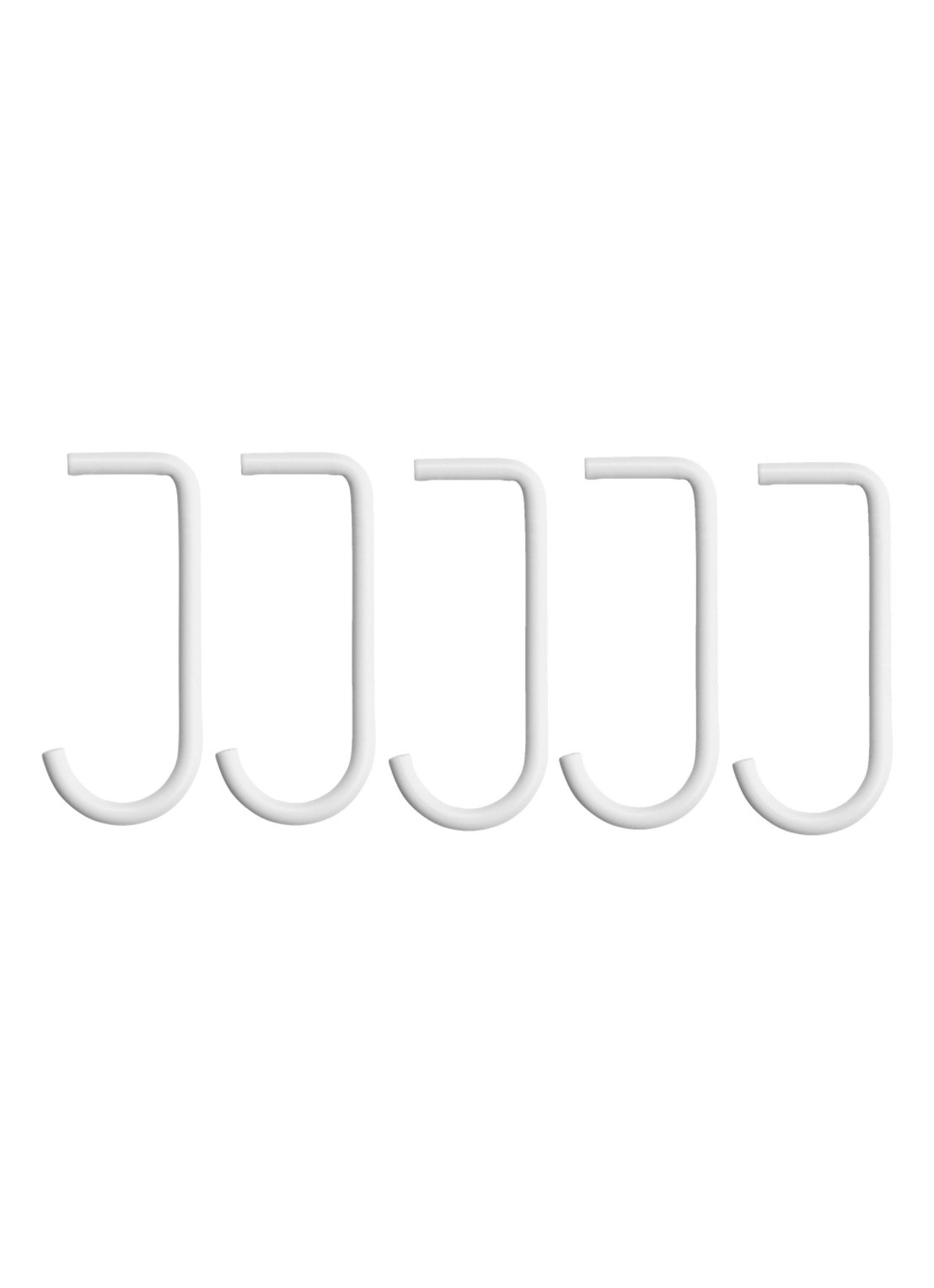 String Furniture Hook set van 5  - voorkant wit